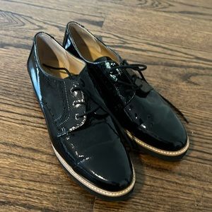Like new Franco Sarto patent leather shoes size 9.5